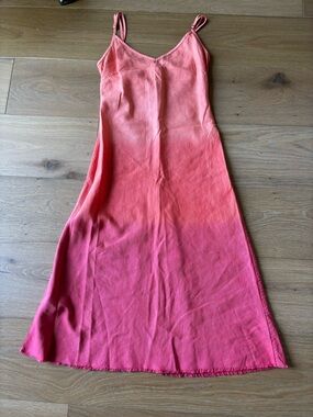 MOTHER Strap ombré dress